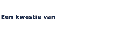 Een kwestie van perspectief